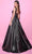 Tarik Ediz 54088 - Sweetheart Neck Jacquard Evening Gown Prom Dresses