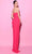 Tarik Ediz 54091 - Straight-Across Neck Column Evening Gown Evening Gown