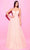 Tarik Ediz 54096 - Strappy Back Deep Sweetheart Prom Gown Prom Gown 0 / Coral