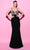 Tarik Ediz 54130 - Sweetheart Cutout Waist Prom Gown Prom Dresses 0 / Black