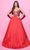 Tarik Ediz 54132 - Beaded Ornate Lace-Up Back Prom Gown Prom Dresses