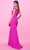 Tarik Ediz 54135 - Beaded Trim Off Shoulder Evening Gown Prom Dresses