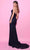 Tarik Ediz 54154 - Glitter Embroidered Sleeveless Evening Gown Prom Dresses