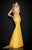 Tarik Ediz 92487 - Sweetheart Seamed Evening Gown Formal Gowns 12 / Morcivert