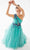 Tarik Ediz 98275 - One Shoulder Floral Prom Dress Prom Dresses