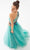 Tarik Ediz 98275 - One Shoulder Floral Prom Dress Prom Dresses