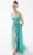 Tarik Ediz 98308 - Bow Accent Strapless Evening Dress Evening Dresses