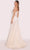 Tarik Ediz 98703 - One Shoulder Draped Evening Dress Evening Dresses