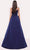 Tarik Ediz 98703 - One Shoulder Draped Evening Dress Evening Dresses