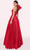 Tarik Ediz 98704 - Floor Length Textured Evening Gown Prom Dresses