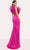 Tarik Ediz 98705 - Sheer Textured Evening Gown Evening Dresses