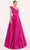 Tarik Ediz 98714 - Twist One Shoulder Evening Gown Prom Dresses 0 / Orchid