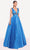 Tarik Ediz 98715 - Strappy Bandeau Evening Gown Ball Gowns