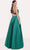 Tarik Ediz 98715 - Strappy Bandeau Evening Gown Ball Gowns