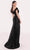 Tarik Ediz 98721 - Cap Sleeve V-Neck Evening Gown Mother of the Bride Dresses