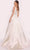 Tarik Ediz 98732 - Plunging V-Neck Evening Gown Evening Gown