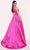 Tarik Ediz 98732 - Plunging V-Neck Evening Gown Evening Gown