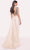 Tarik Ediz 98738 - Tank Strap Pleated Evening Gown Evening Dresses