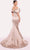 Tarik Ediz 98739 - Bow Corset Evening Gown Evening Gown