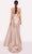 Tarik Ediz 98756 - Spaghetti Strap Braided Gown Prom Dresses