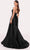 Tarik Ediz 98756 - Spaghetti Strap Braided Gown Prom Dresses