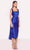 Tarik Ediz 98785 - Square Neck Taffeta Dress Cocktail Dresses