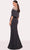 Tarik Ediz 98805 - Beaded Yoke Long Gown Mother of the Bride Dresses