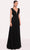 Tarik Ediz 98811 - Beaded Cape A-Line Evening Dress Evening Dress