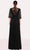 Tarik Ediz 98811 - Beaded Cape A-Line Evening Dress Evening Dress