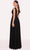 Tarik Ediz 98811 - Beaded Cape A-Line Evening Dress Evening Dress