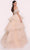 Tarik Ediz 98884 - Shirr Tiered Evening Gown Prom Dresses