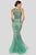 Terani Couture 1912GL9573 - Sleeveless Mermaid Evening Gown Evening Dresses 6 / Jade Nude