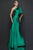 Terani Couture 2011E2044 - Bow One Shoulder Evening Dress Evening Dresses 20 / Hunter Green