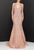 Terani Couture 2012P1285 - Beaded Motif Prom Gown Prom Dresses 16 / Silver Nude