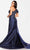 Terani Couture 231E0517 - Asymmetric Prom Gown With Overlay Prom Dresses