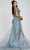 Terani Couture 231E0517 - Asymmetric Prom Gown With Overlay Prom Dresses