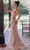 Terani Couture 232E1231 - One Shoulder Mermaid Evening Gown Evening Dresses 6 / Rose