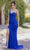 Terani Couture 232GL1470 - One-Sleeve Embellished Prom Gown Special Occasion Dress 00 / Royal