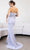 Terani Couture 241E2473 - Ruffled Detail Strapless Prom Dress Prom Dresses 12 / Silver