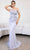 Terani Couture 241E2473 - Ruffled Detail Strapless Prom Dress Prom Dresses 12 / Silver