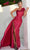 Terani Couture 241E2504 - One-Shoulder Ruffled Detailed Evening Dress Evening Dresses 16 / Blush