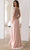 Terani Couture 241M2718 - Feather Embellished Long Sleeve Evening Dress Evening Gown