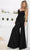 Terani Couture 241P2008 - Strapless Pleated Prom Dress Prom Dresses 00 / Black