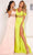 Terani Couture 241P2078 - V-Neck Corset Sleeveless Prom Dress Prom Dresses