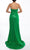 Terani Couture 241P2136 - Draped Sequin Prom Dress with Slit Prom Dresses