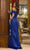 Terani Couture 242E3109 - Off Shoulder Ribbon Accent Evening Gown Prom Dresses