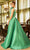 Terani Couture 242E3110 - Asymmetric Pleated Overskirt Evening Gown Evening Dresses