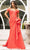 Terani Couture 242M3335 - Sweetheart Ruffle Draped Evening Gown Evening Dresses 00 / Red