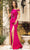 Terani Couture 242M3341 - Bead Embellished Off-Shoulder Evening Gown Evening Dresses 00 / Wine