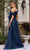 Terani Couture 242M3342 - Ruffled Shoulder Overskirt Evening Gown Evening Dresses